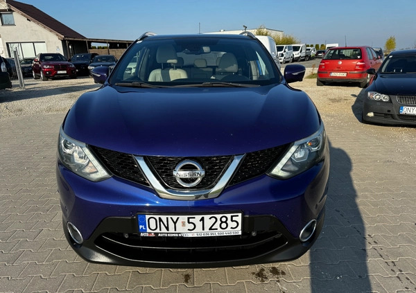 Nissan Qashqai cena 49999 przebieg: 200000, rok produkcji 2014 z Poddębice małe 562